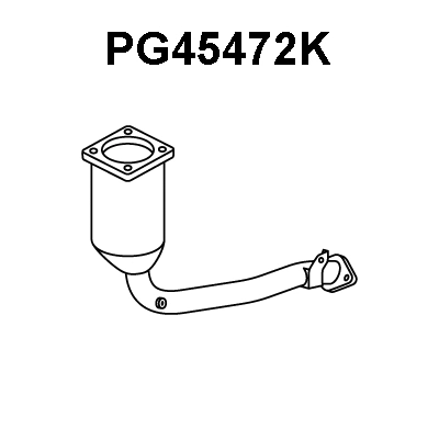 PG45472K VENEPORTE Катализатор (фото 1)
