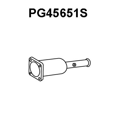 PG45651S VENEPORTE Сажевый / частичный фильтр, система выхлопа ОГ (фото 1)