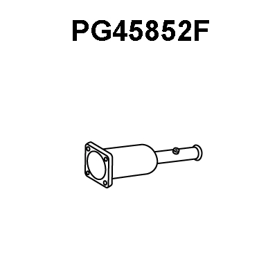 PG45852F VENEPORTE Сажевый / частичный фильтр, система выхлопа ОГ (фото 1)