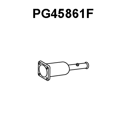 PG45861F VENEPORTE Сажевый / частичный фильтр, система выхлопа ОГ (фото 1)