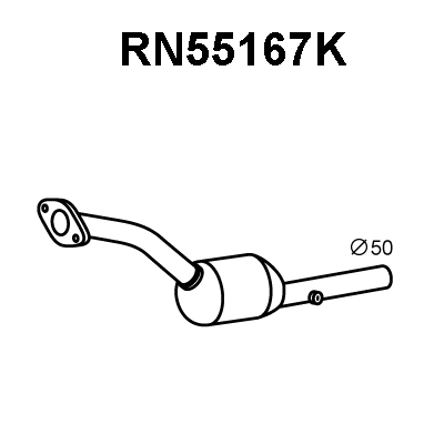 RN55167K VENEPORTE Катализатор (фото 1)