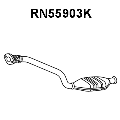RN55903K VENEPORTE Катализатор (фото 1)