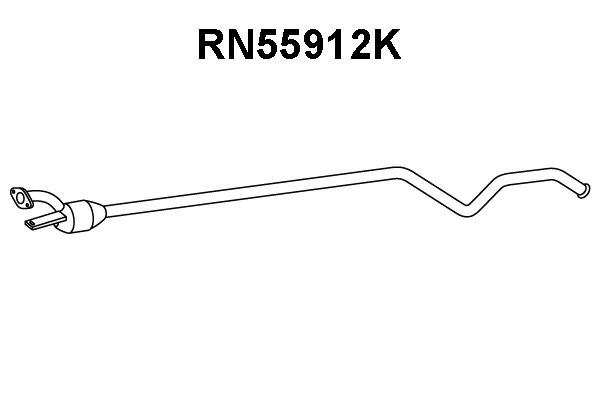 RN55912K VENEPORTE Катализатор (фото 1)