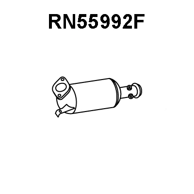 RN55992F VENEPORTE Сажевый / частичный фильтр, система выхлопа ОГ (фото 1)