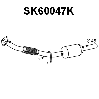 SK60047K VENEPORTE Катализатор (фото 1)