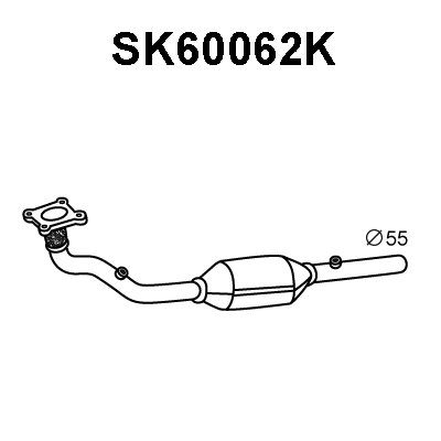 SK60062K VENEPORTE Катализатор (фото 1)