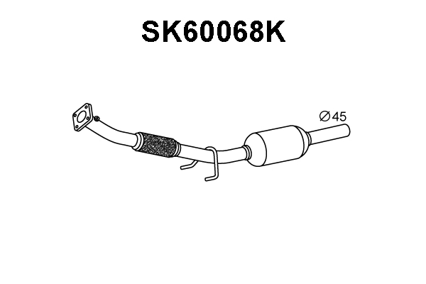 SK60068K VENEPORTE Катализатор (фото 1)