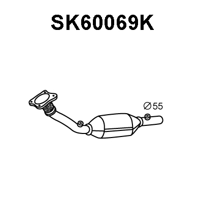SK60069K VENEPORTE Катализатор (фото 1)