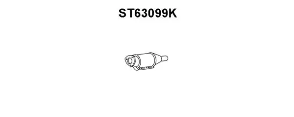 ST63099K VENEPORTE Катализатор (фото 1)