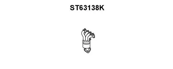 ST63138K VENEPORTE Катализатор коллектора (фото 1)
