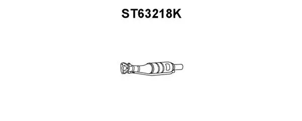 ST63218K VENEPORTE Катализатор (фото 1)