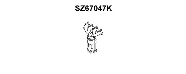 SZ67047K VENEPORTE Катализатор коллектора (фото 1)