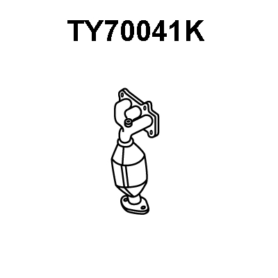 TY70041K VENEPORTE Катализатор коллектора (фото 1)