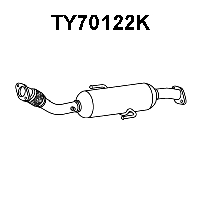 TY70122K VENEPORTE Катализатор (фото 1)