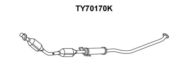 TY70170K VENEPORTE Катализатор (фото 1)