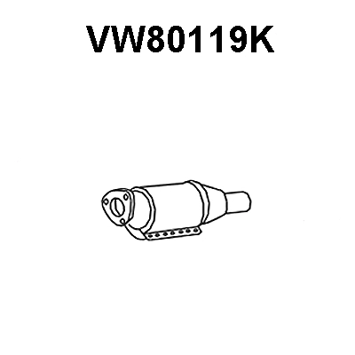 VW80119K VENEPORTE Катализатор (фото 1)