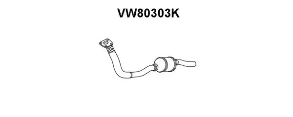VW80303K VENEPORTE Катализатор (фото 1)