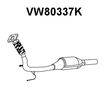 VW80337K VENEPORTE Катализатор (фото 1)