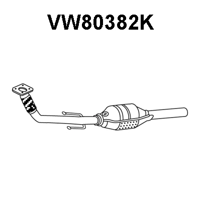 VW80382K VENEPORTE Катализатор (фото 1)