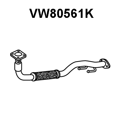 VW80561K VENEPORTE Катализатор (фото 1)
