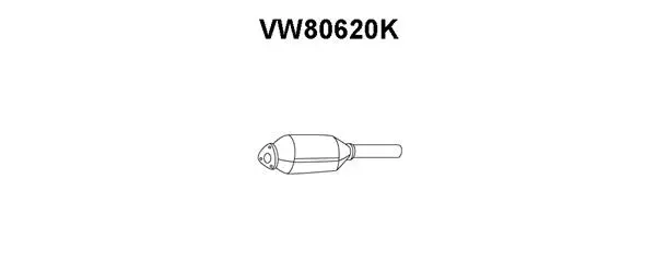 VW80620K VENEPORTE Катализатор (фото 1)