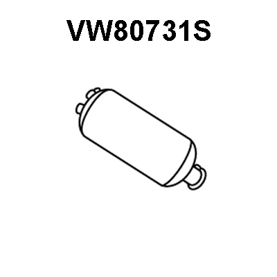 VW80731S VENEPORTE Сажевый / частичный фильтр, система выхлопа ОГ (фото 1)