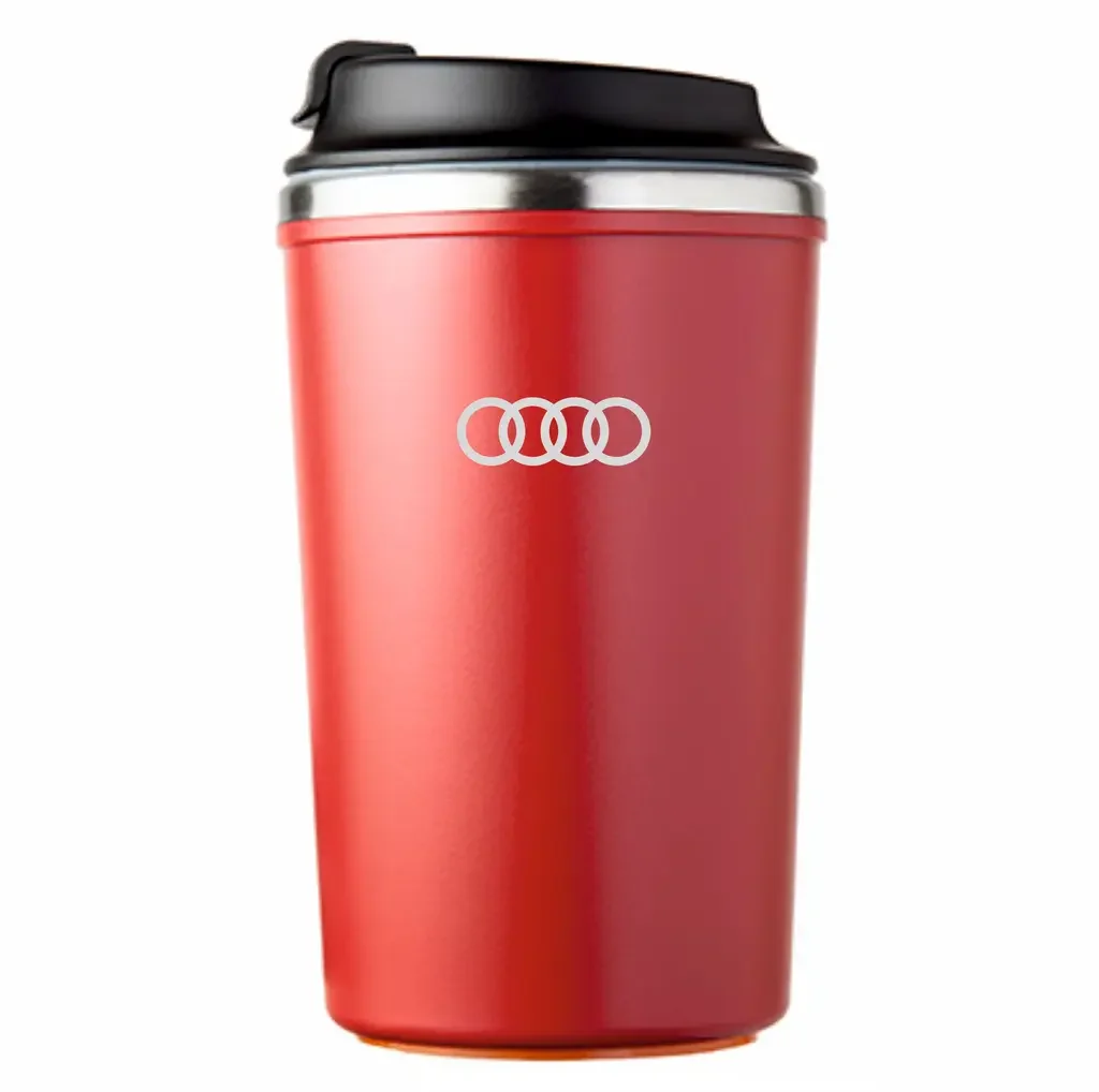 FKFFX365AIR VAG Термокружка Audi Rings Thermo Mug, Fix Mode, Red, 0.35l (фото 1)