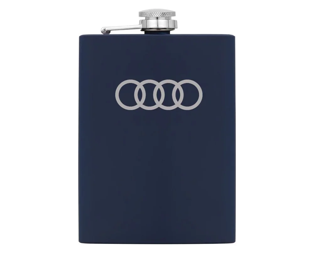 32923A2540 VAG Фляжка Audi Flask, Stainless Steel, Soft-touch Coating, Dark Blue (фото 1)