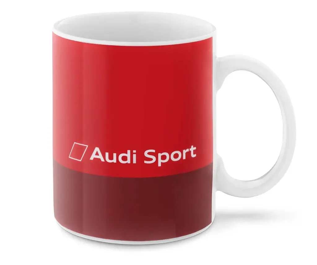 3291800500 VAG Фарфоровая кружка Audi Sport Mug, Red (фото 1)