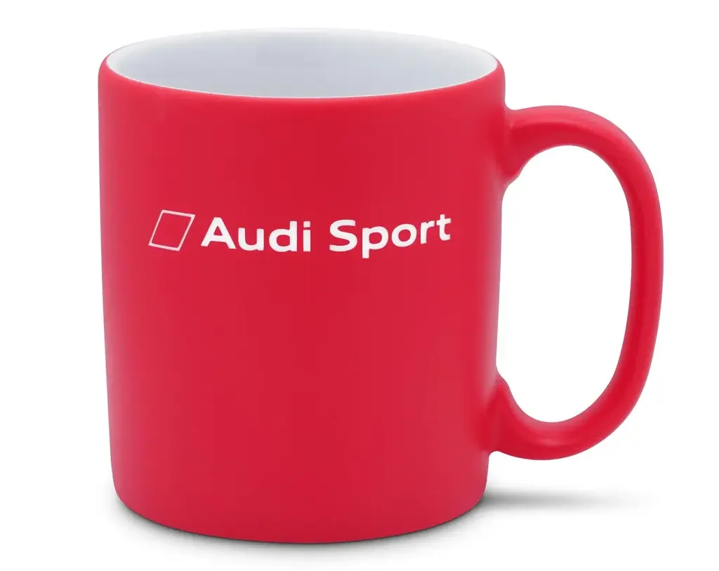 3292200100 VAG Фарфоровая кружка Audi Sport Mug, Red/White (фото 1)