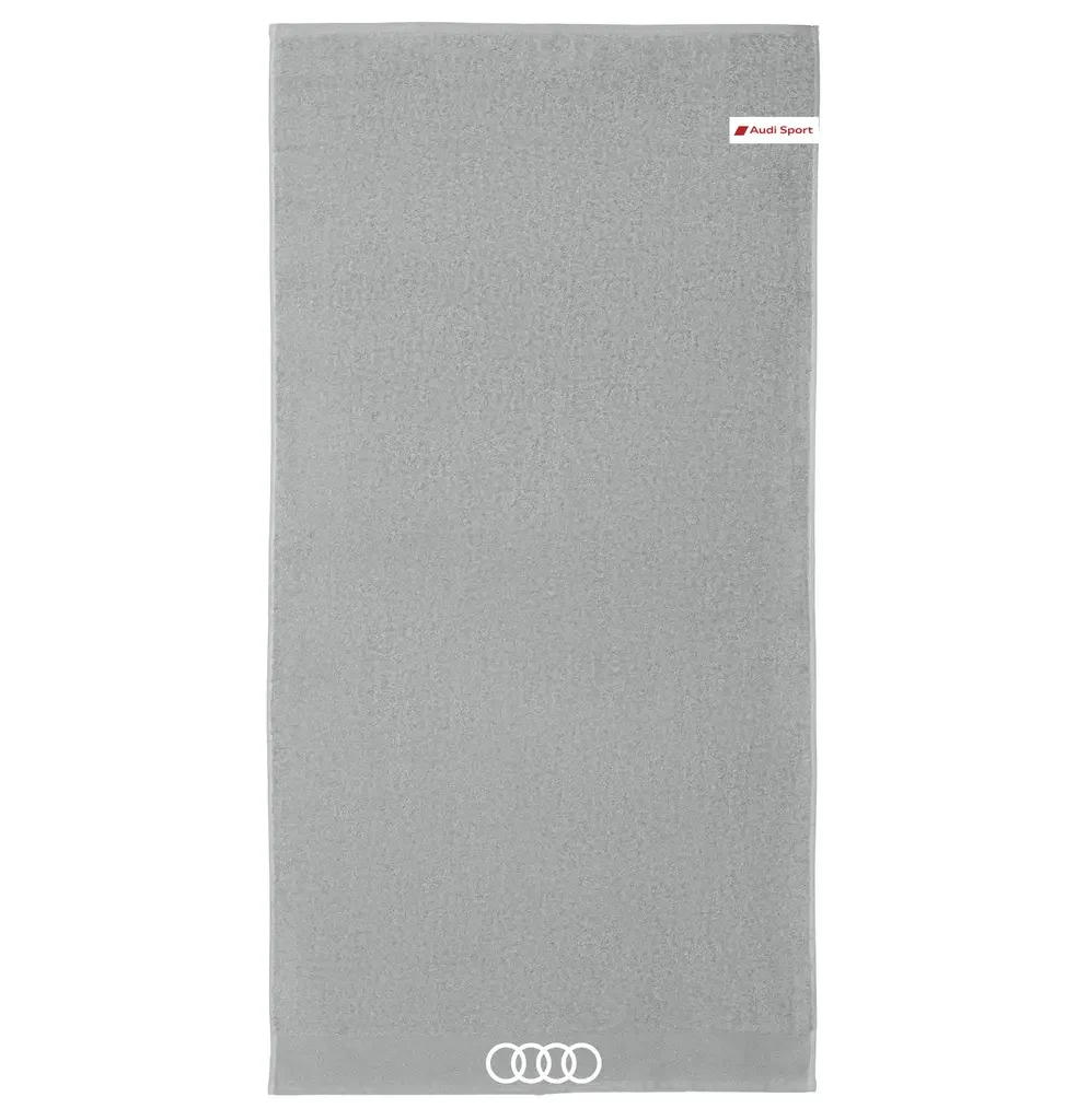 31323A2520 VAG Банное полотенце Audi Sport Bath Towel, L-size, Grey (фото 1)