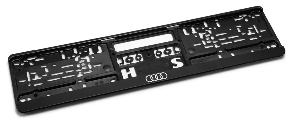 3292100100 VAG Пластиковая рамка под номер Audi Rings Number Plate Holder (фото 1)