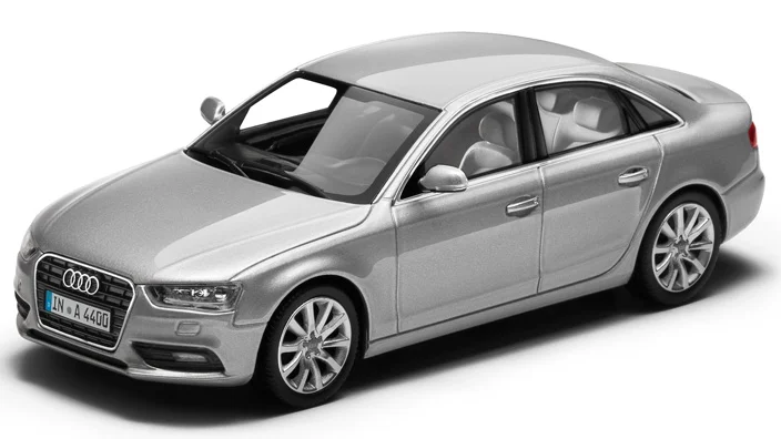 5011204113 VAG Модель Audi A4, Ice silver, Scale 1 43 (фото 1)
