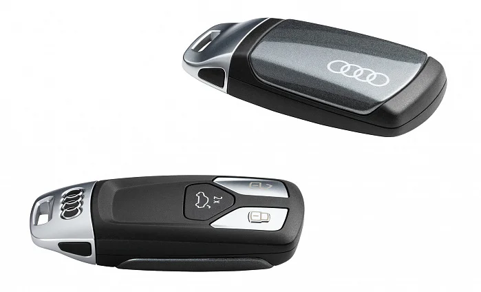 8W0071208Z7S VAG Пластиковая крышка для ключа Audi Key Cover, Daytona Grey (фото 1)