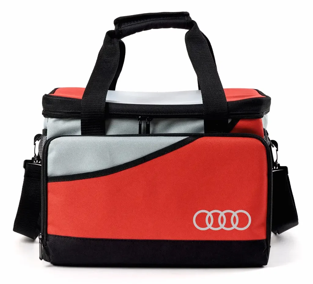 FKCBNAIR VAG Сумка-холодильник Audi Cool Bag, red/grey/black (фото 1)