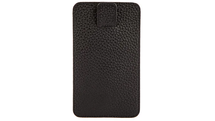 3141400100 VAG Кожаный чехол Audi для Samsung S4 Leather case, black (фото 3)
