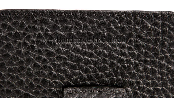 3141400100 VAG Кожаный чехол Audi для Samsung S4 Leather case, black (фото 4)