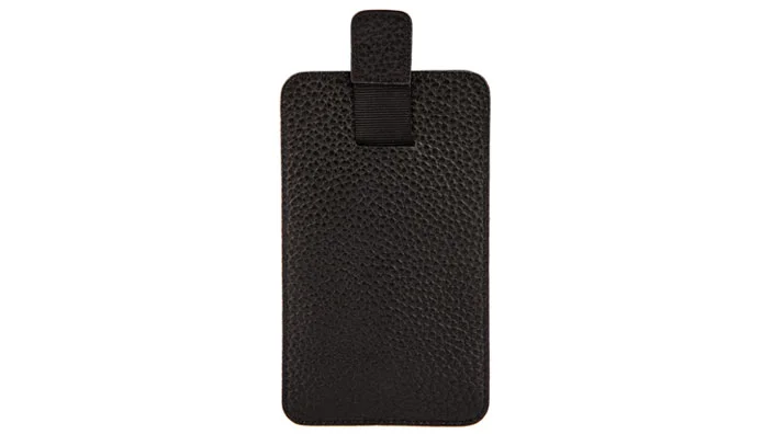 3141400100 VAG Кожаный чехол Audi для Samsung S4 Leather case, black (фото 6)