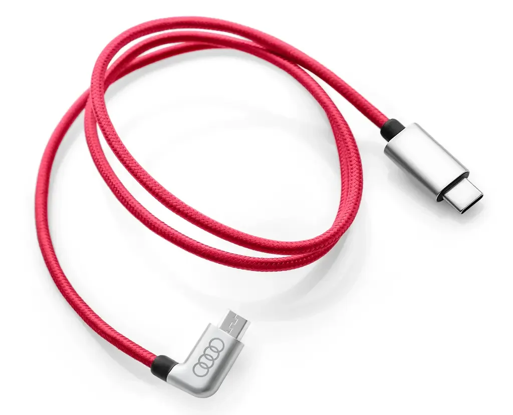 8S0051435J VAG Кабель для зарядки Audi USB type-C charging cable for Micro-USB devices (фото 1)