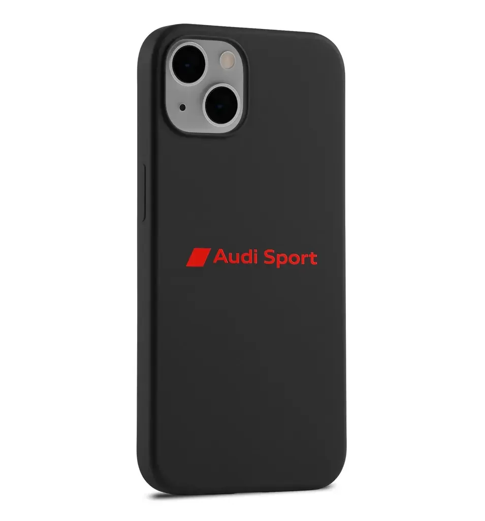 3222200200 VAG Чехол Audi Sport для Apple iPhone 13 Case, Black (фото 1)
