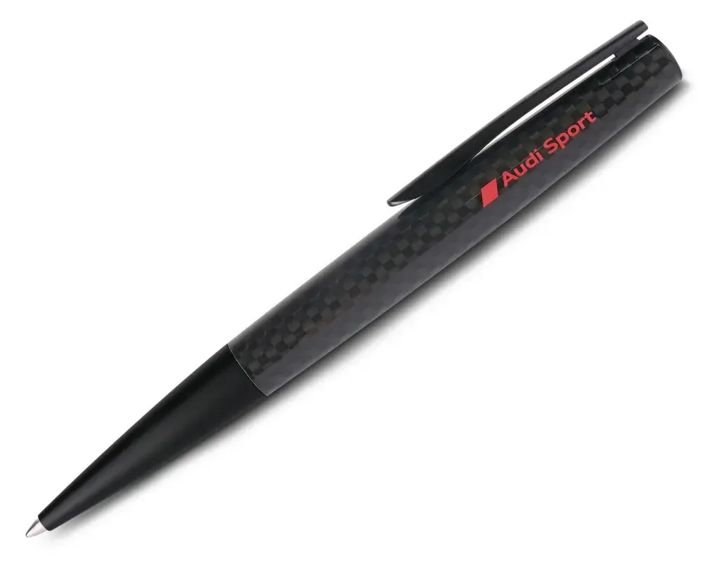 3222200400 VAG Карбоновая шариковая ручка Audi Sport Ballpoint pen, Carbon (фото 1)