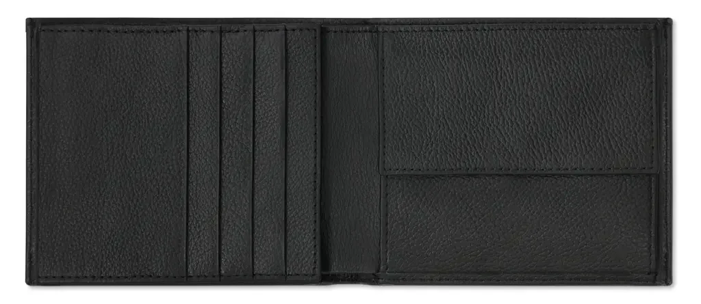 3152100900 VAG Мужской кожаный кошелек Audi Wallet Leather, Mens, RFID, Black (фото 2)
