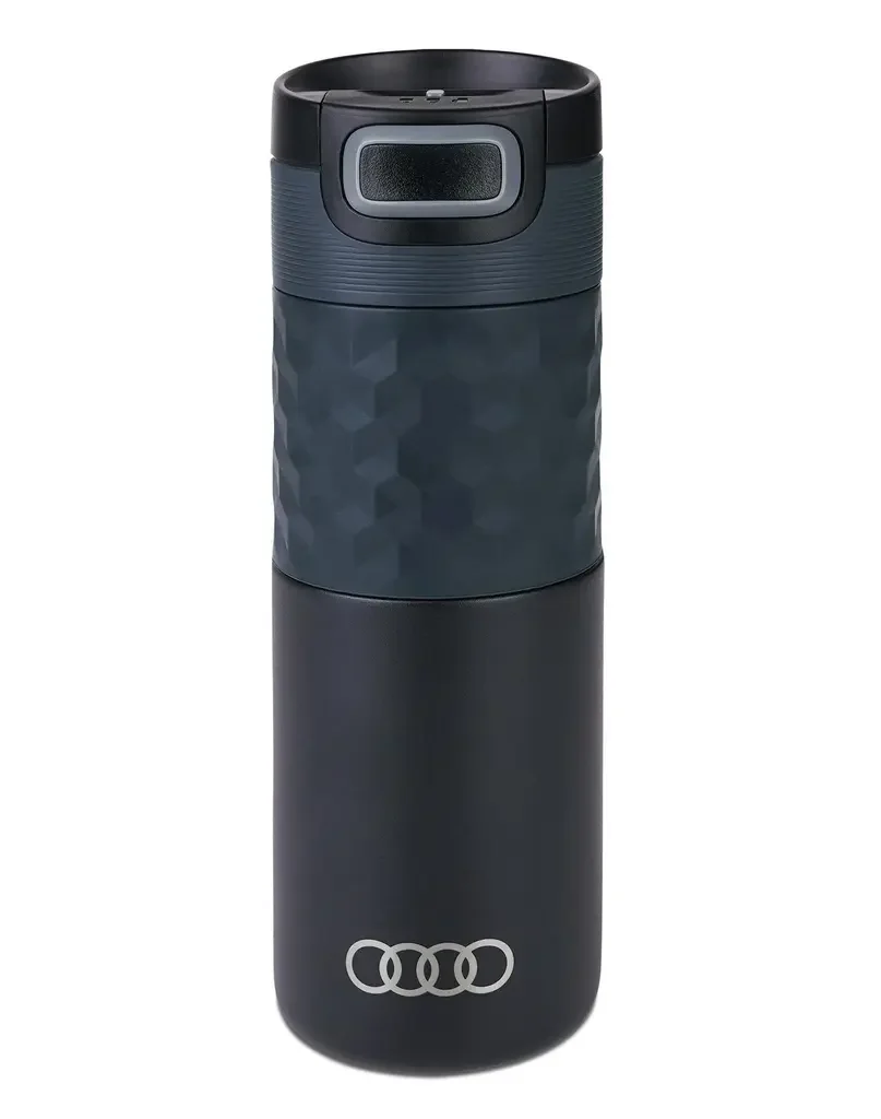 3292200400 VAG Термокружка Audi Premium Insulated mug, stainless steel, black (фото 1)