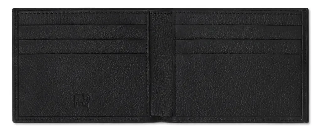 3152101000 VAG Мужской кожаный мини-кошелек Audi Wallet, Small, Leather, Mens, RFID, black (фото 2)