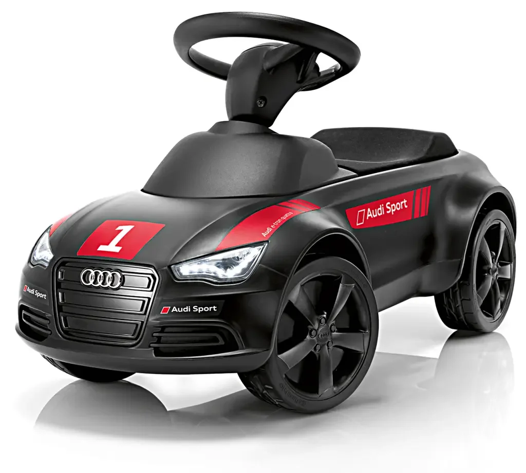 3201401000 VAG Детский автомобиль Kids Audi Junior quattro motor sport, black (фото 1)