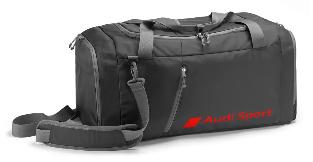 3151901400 VAG Спортивно-туристическая сумка Audi Sports bag, Audi Sport, Dark Grey (фото 1)