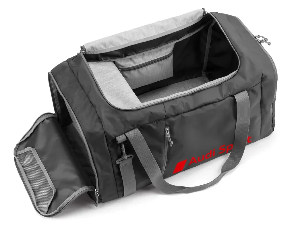 3151901400 VAG Спортивно-туристическая сумка Audi Sports bag, Audi Sport, Dark Grey (фото 2)