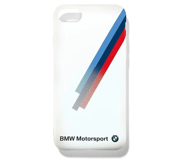 80282447959 BMW Крышка BMW для Apple iPhone 6,7,8, Motorsport Mobile Phone Case, White (фото 1)