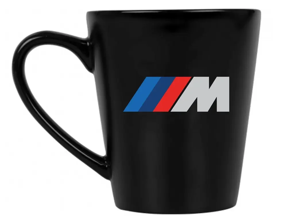 80232A25315 BMW Керамическая кружка BMW M Color Logo Mug, 330ml, Black (фото 1)