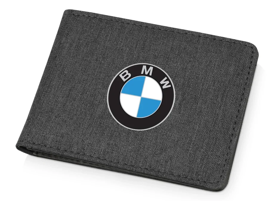80212A25290 BMW Компактный кошелек BMW Wallet Compact, RFID-protection, Black (фото 1)